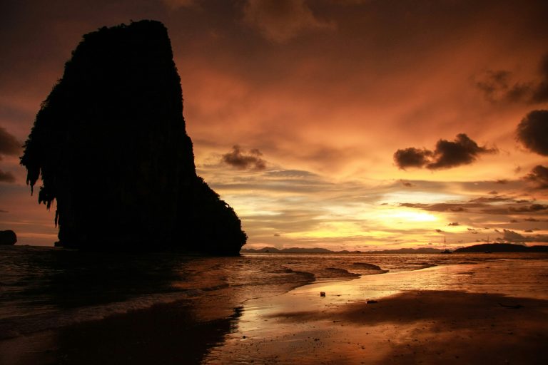 Sunset at Railay Beach