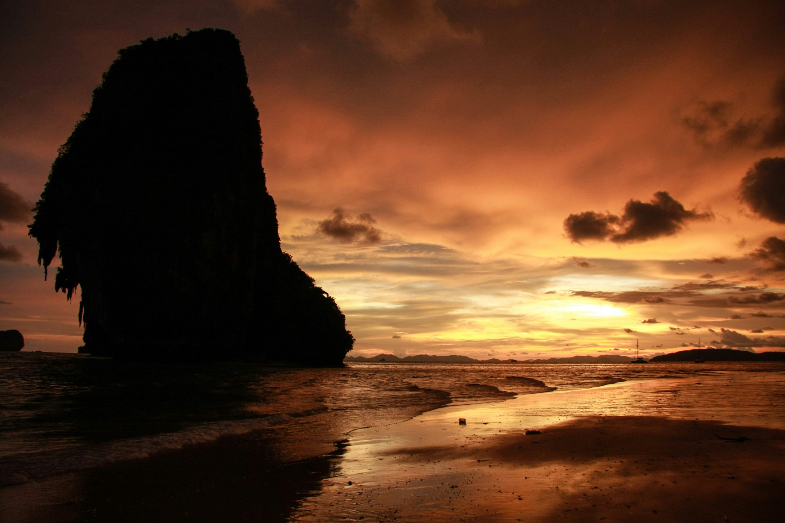 Sunset at Railay Beach